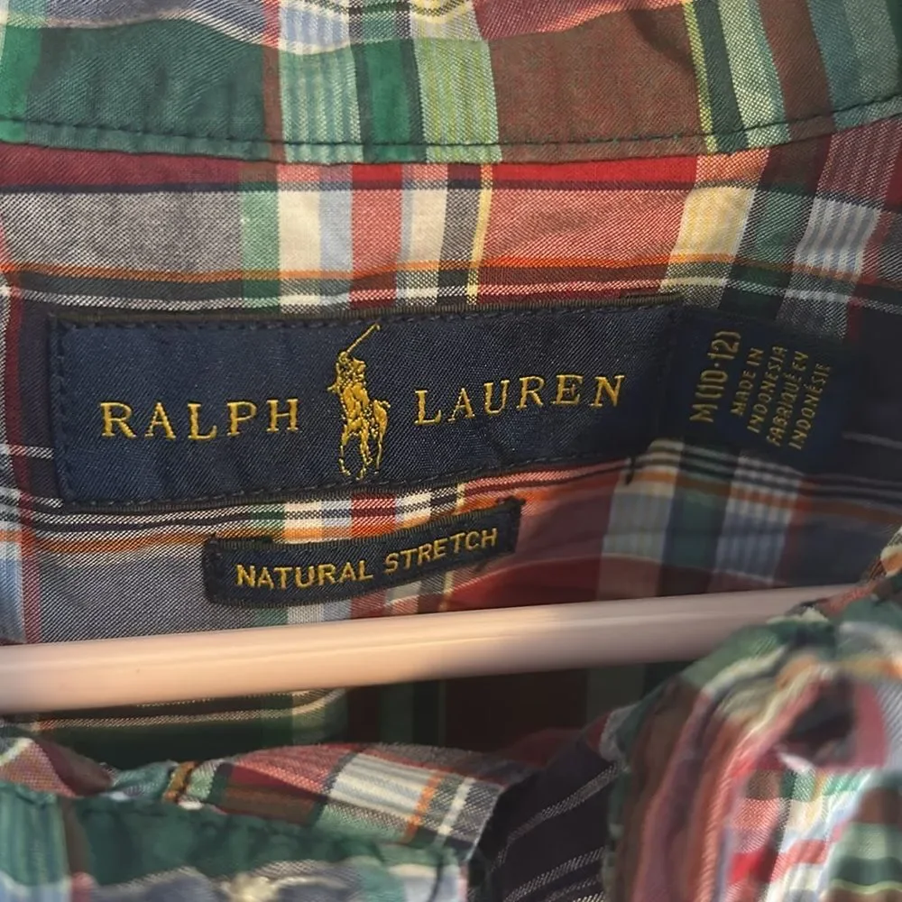 Ralph Lauren Boys Long Sleeve Button Down Shirt. Size Medium (10-12)